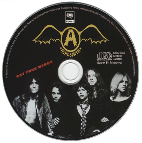 Aerosmith Get Your Wings Japanese CD album (CDLP) (183367)